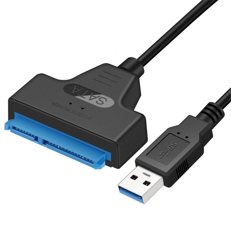 JacobsParts USB 3.0 to SATA III SSD HDD 2.5" Hard Drive Adapter Cable, Supports UASP - Image 1